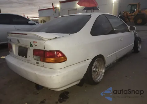 1997 Honda Civic Ex z USA, uszkodzony, nr VIN 1HGEJ8243VL133585